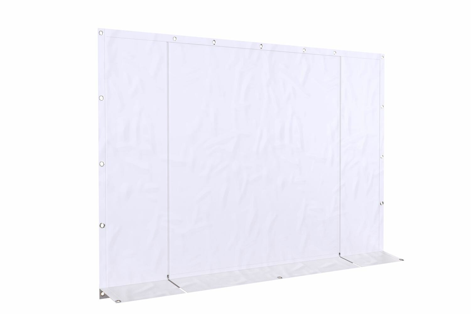 Partytent eindwand PE - 3 meter
