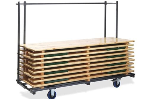 Biertafel/bankettafel kar - Trolley voor biertafelsets | 220 cm