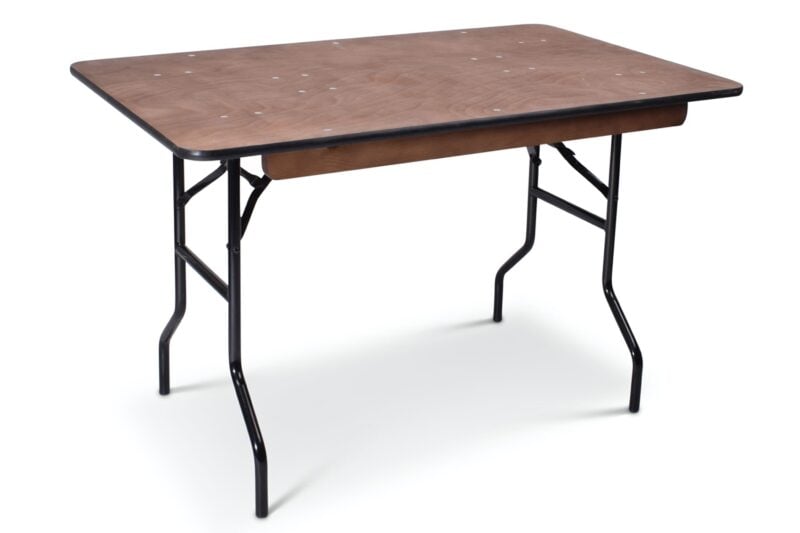Inklapbare bankettafel recht | 122 x 76cm
