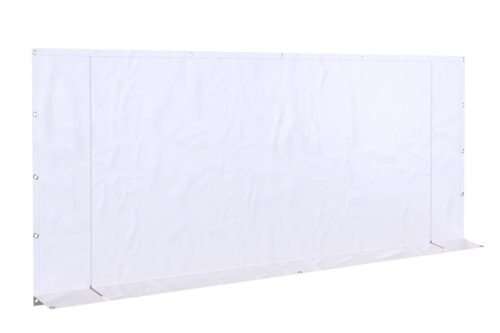 Partytent eindwand PE - 5 meter