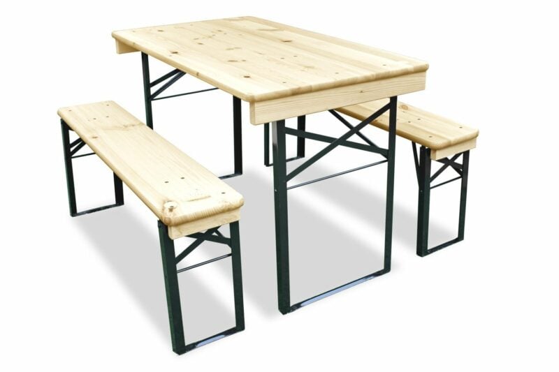 Biertafel en banken 120 x 50 | Premium
