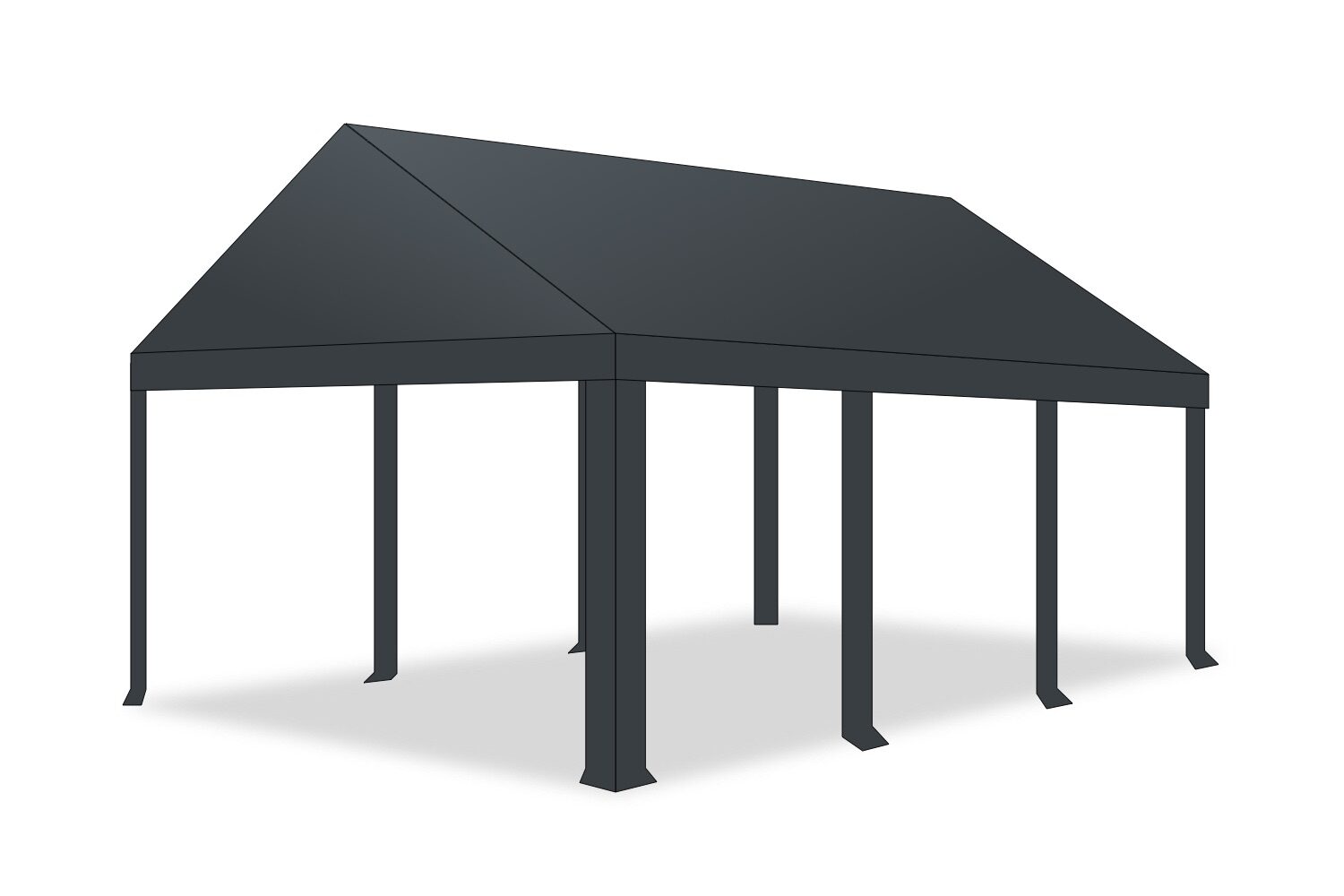Partytent dakzeil 3x6 | PVC Ultimate edition