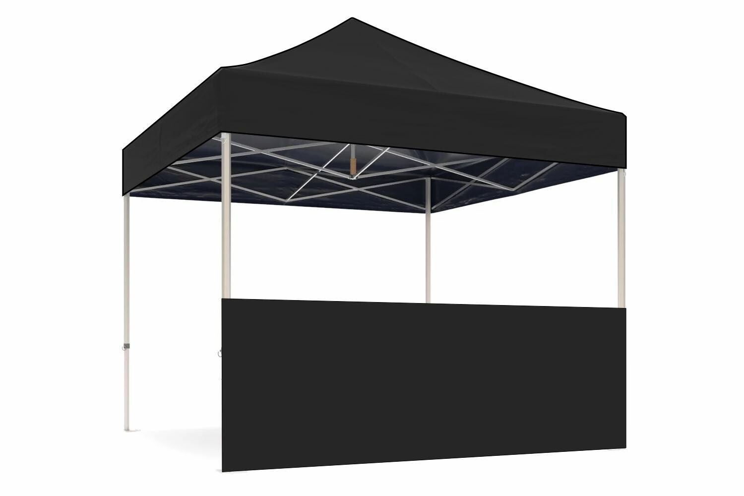 Halve zijwand 3m – Easy up Professional | Heavy duty PVC