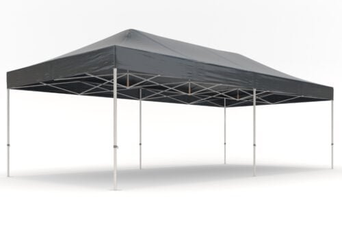 Easy up partytent 4x8m - Professional | PVC gecoat polyester