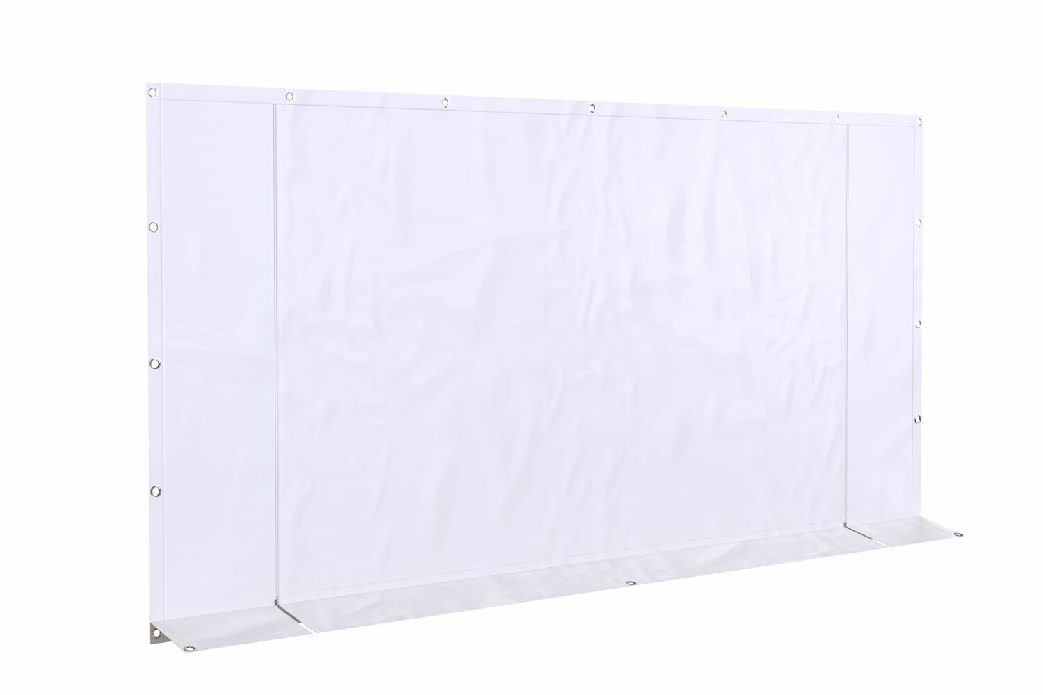 Partytent eindwand PE - 4 meter