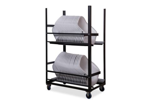 Trolley voor Keeve zittingen | Met armleuning
