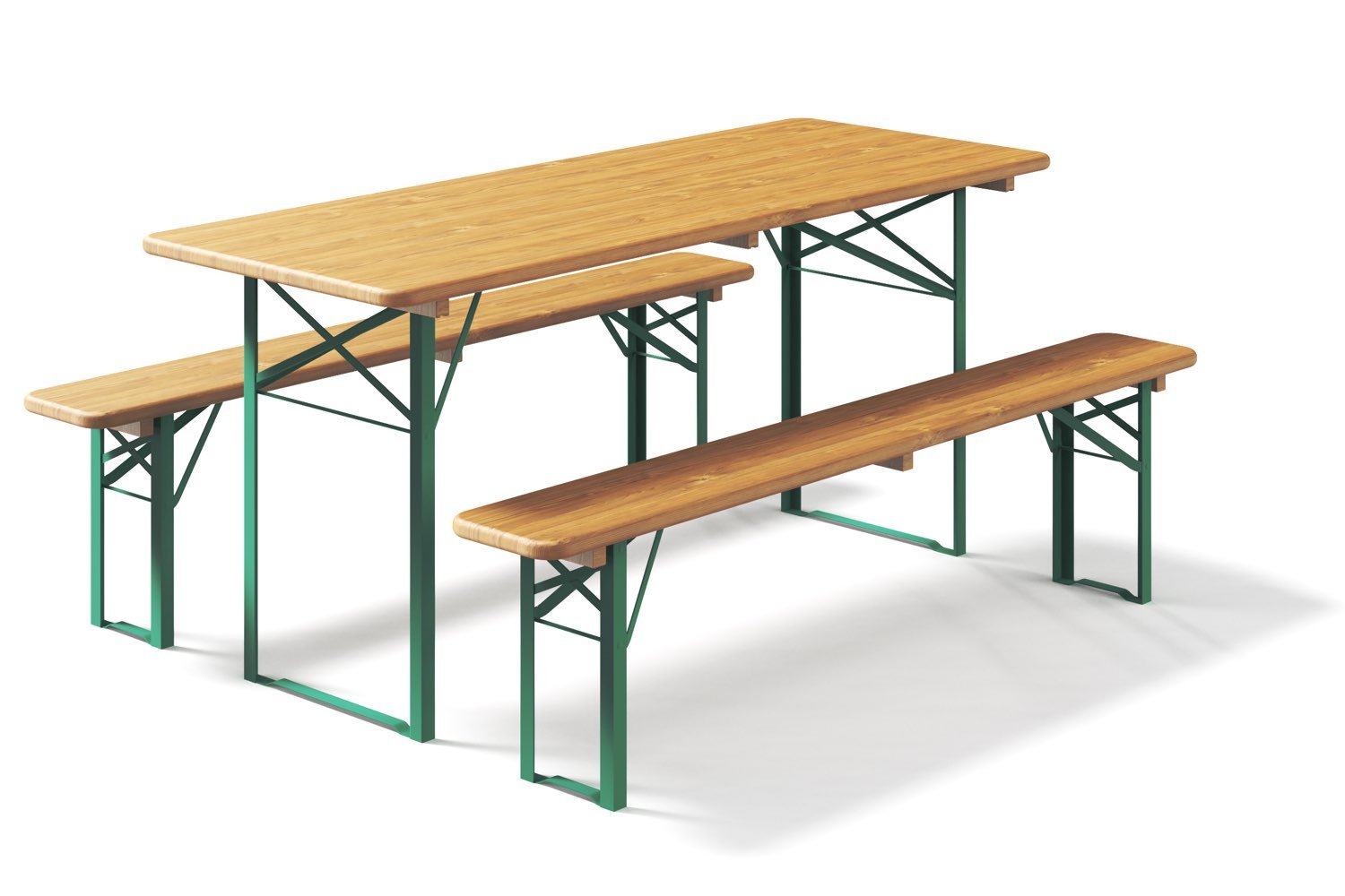 Biertafel en banken 180 x 70 Premium