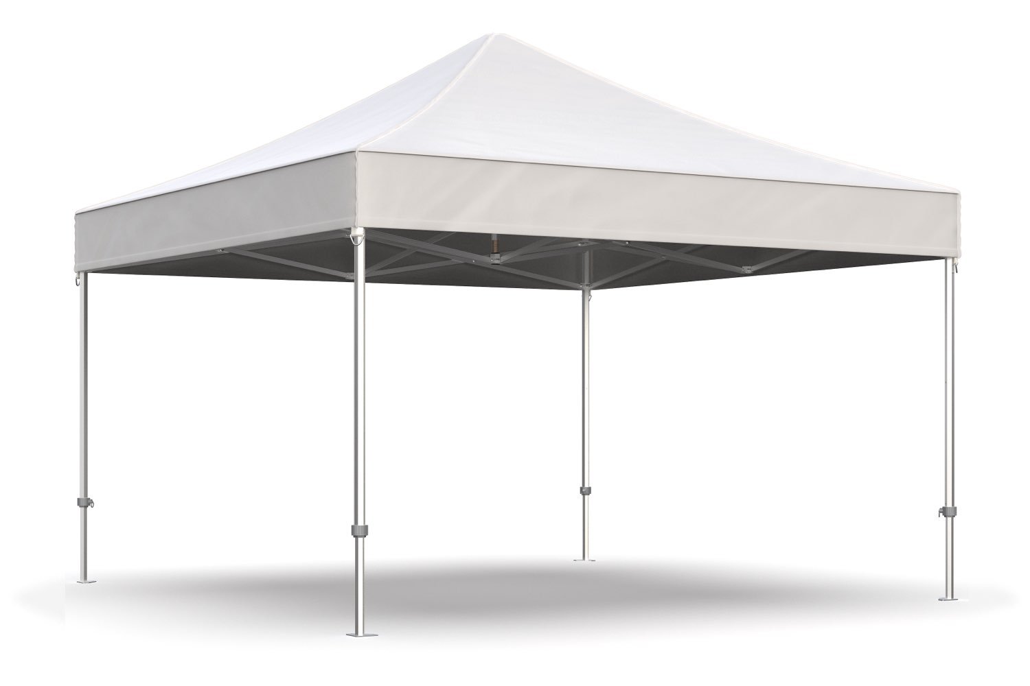 Easy up partytent 4x4m - Professional | PVC gecoat polyester