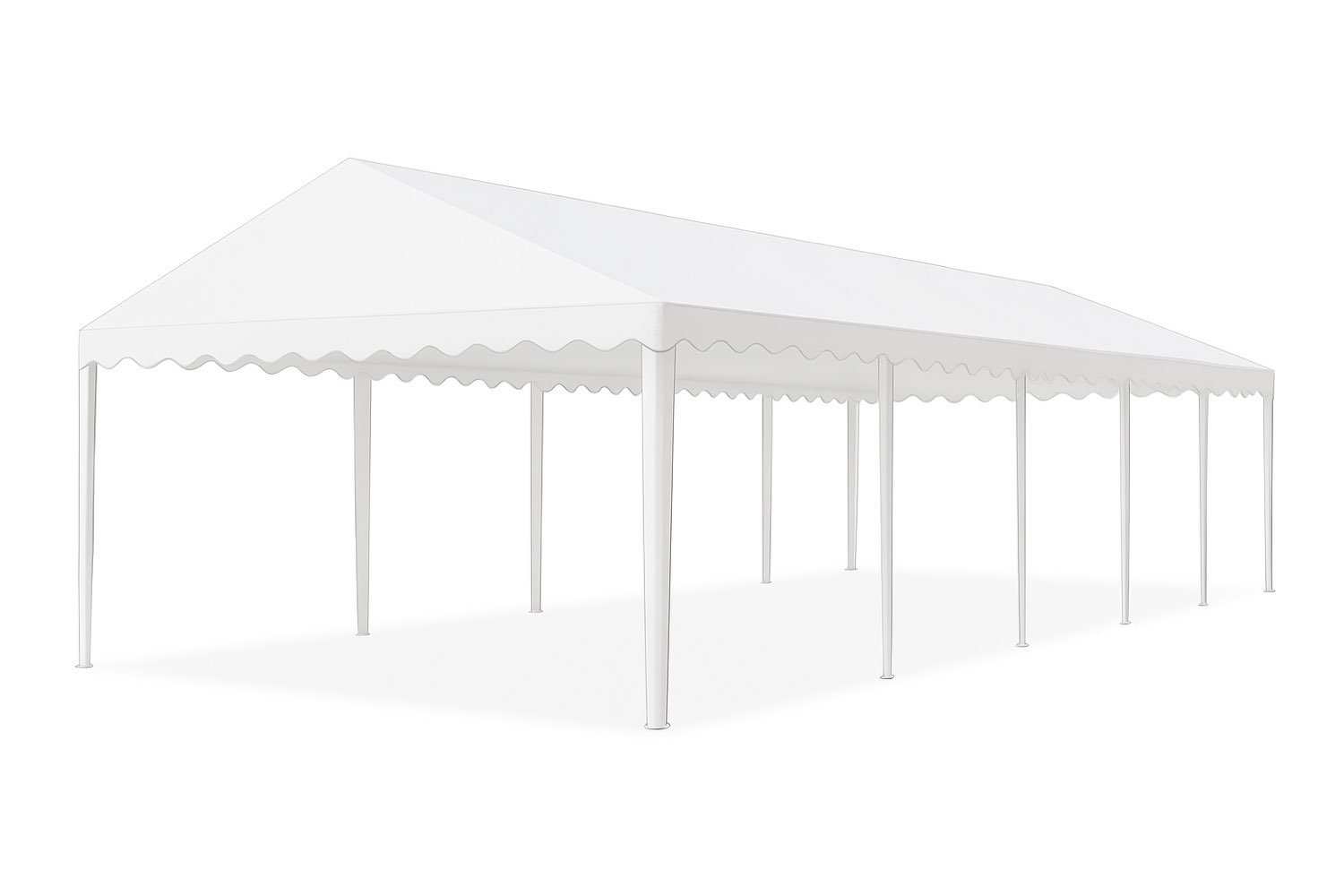 Partytent dakzeil 5x10 | PVC Premium